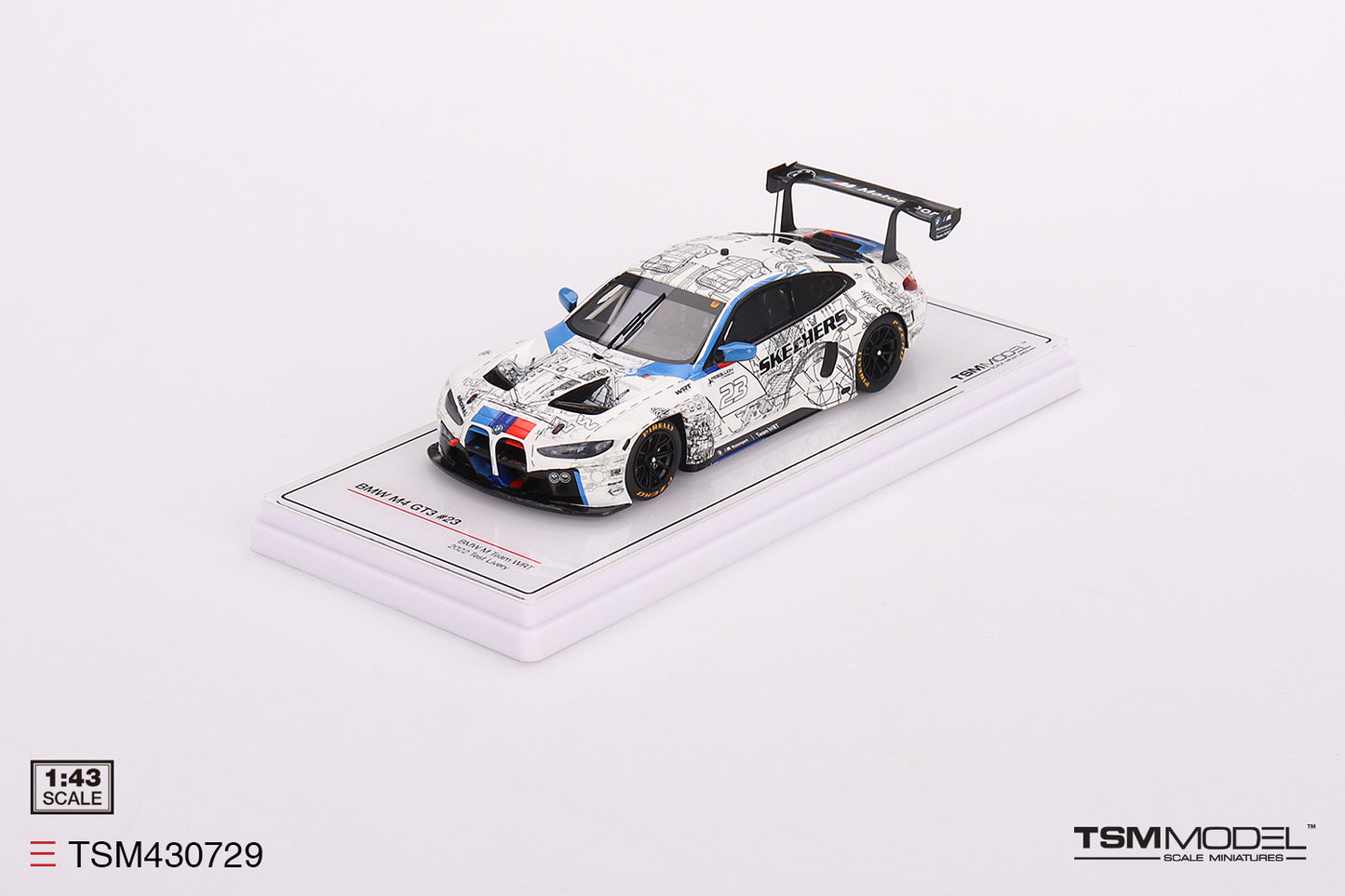 BMW M4 GT3 No.23 BMW M Team WRT Test Livery