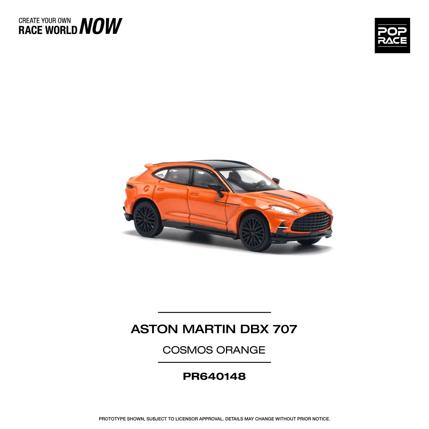 Aston Martin DBX 707 Cosmos Orange