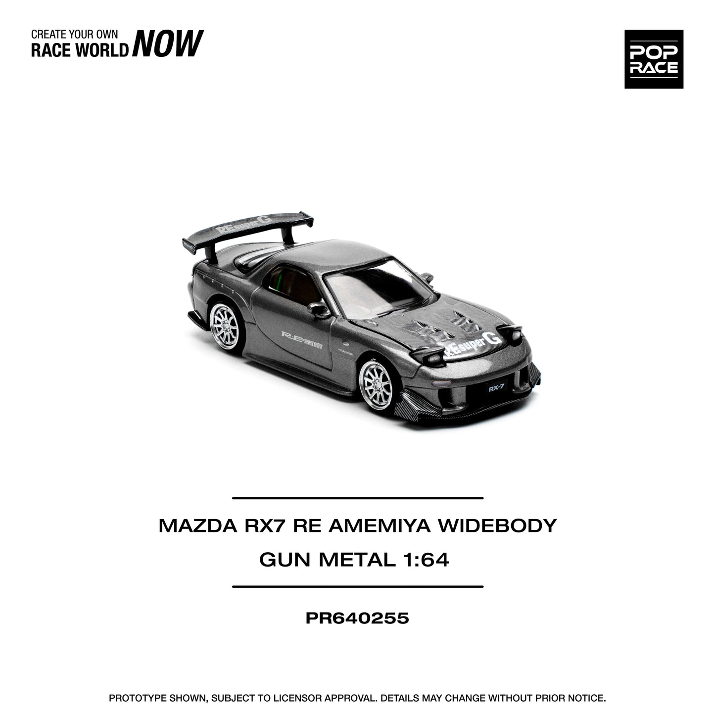 Mazda RX7 Re-Amemiya Gun-Metal