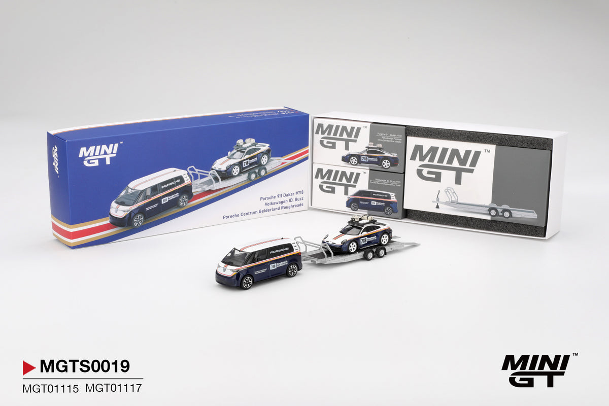 Porsche 911 Dakar and VW ID.Buzz Porsche Centrum Gelderland Roughroads Set