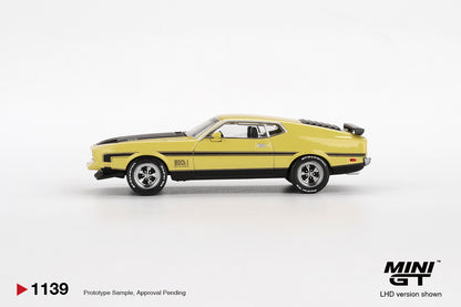 Ford Mustang Mach 1 Grabber Yellow