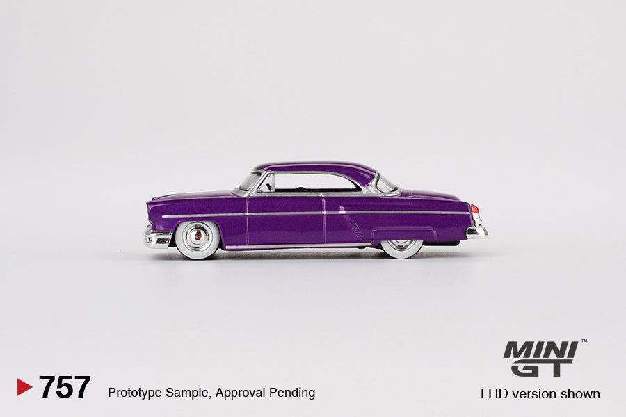 Lincoln Capri Hot Rod 1954 Purple Metallic