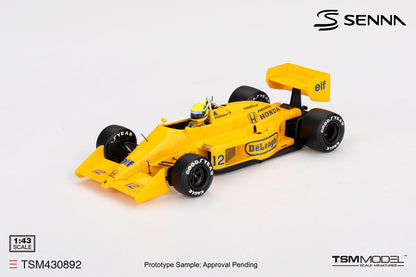 Lotus 99T No.12 Ayrton Senna Monaco Grand Prix Winner
