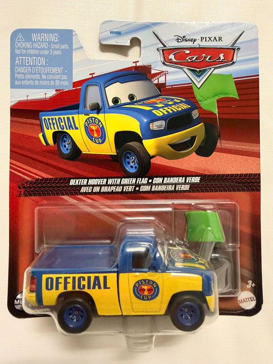 Dexter Hoover with Green Flag