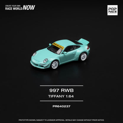 Porsche 997 RWB Tiffany Blue