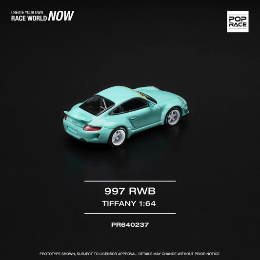 Porsche 997 RWB Tiffany Blue