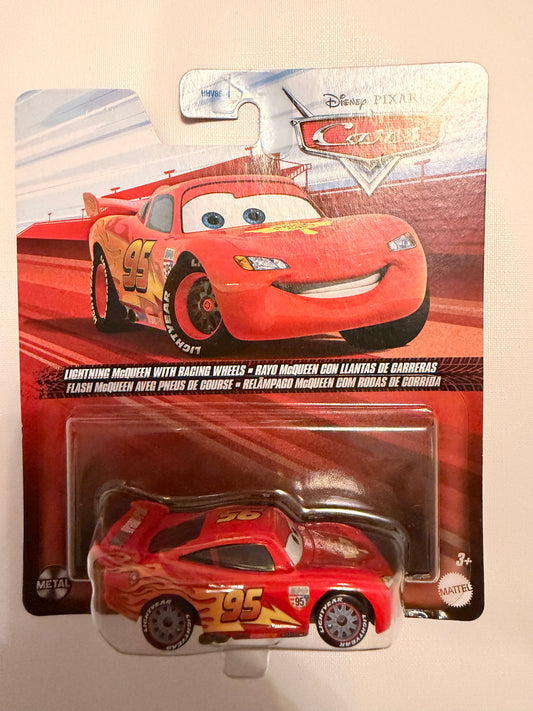 Lightning McQueen with Racing Wheels