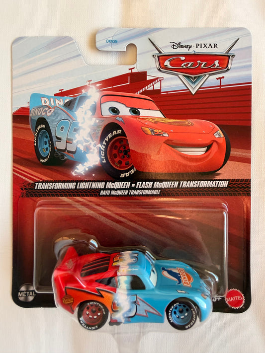 Transforming Lightning McQueen