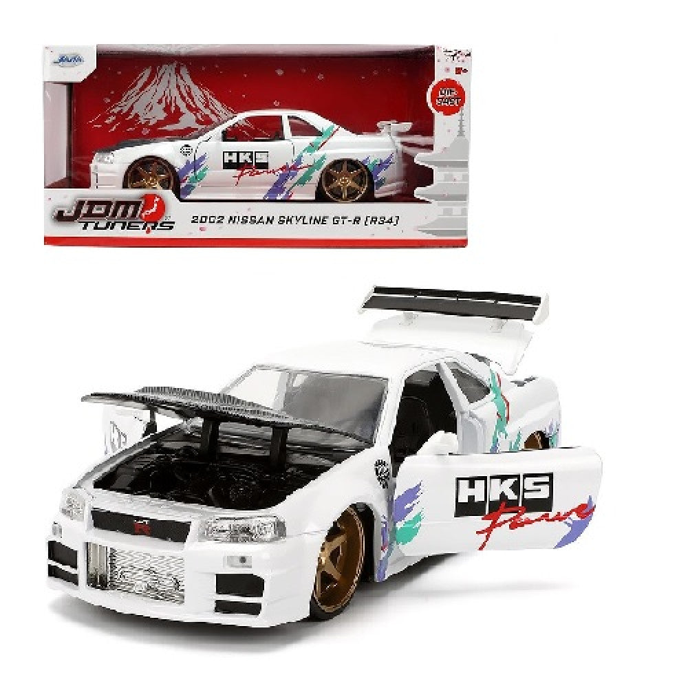 Nissan Skyline GT-R R34 White