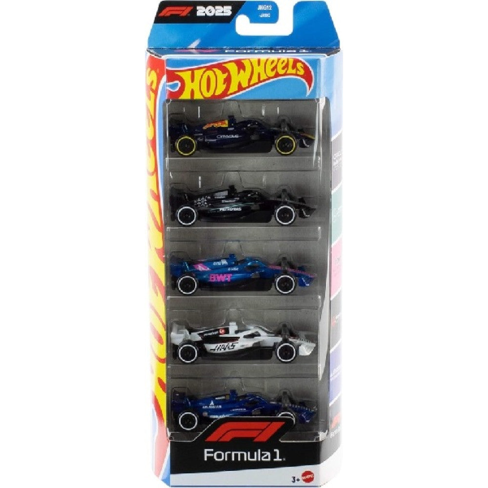 Formula 1 Diecast Vehicles 5-Pack