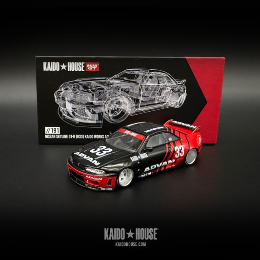 Nissan Skyline GT-R R33 Kaido Works Advan