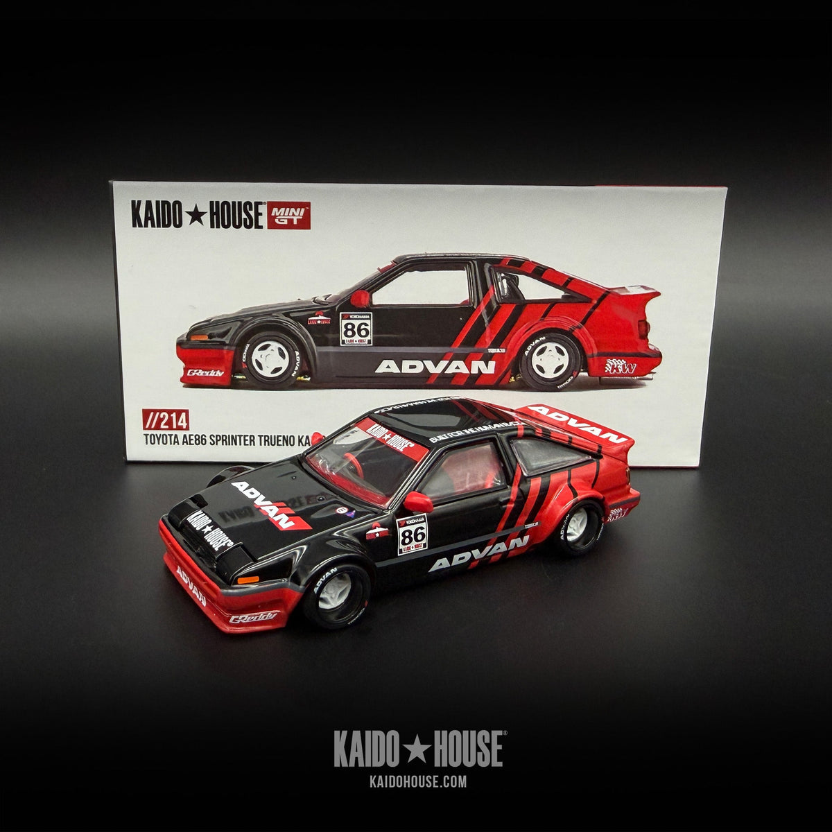 Toyota AE86 Sprinter Trueno Kaido Advan