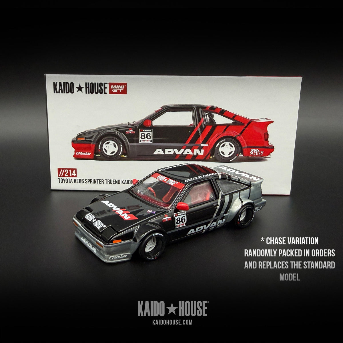 Toyota AE86 Sprinter Trueno Kaido Advan