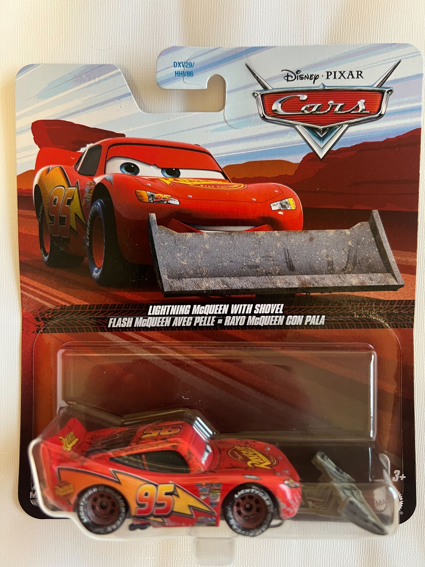 Lightning McQueen with Shovel