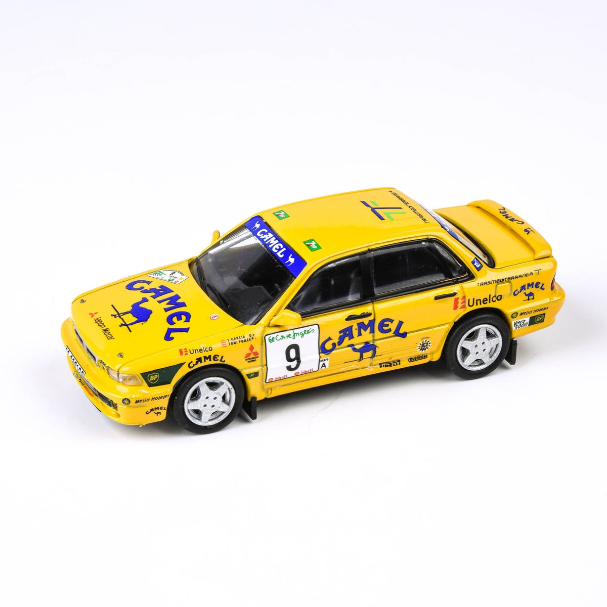Mitsubishi Galant VR-4 Rally El Corte Inglés No.9 Ponce