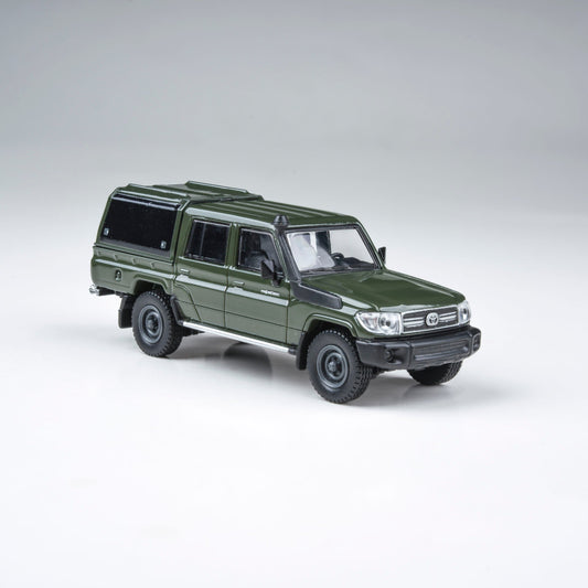 Toyota Land Cruiser Double Cab Pickup LC79 Military Green