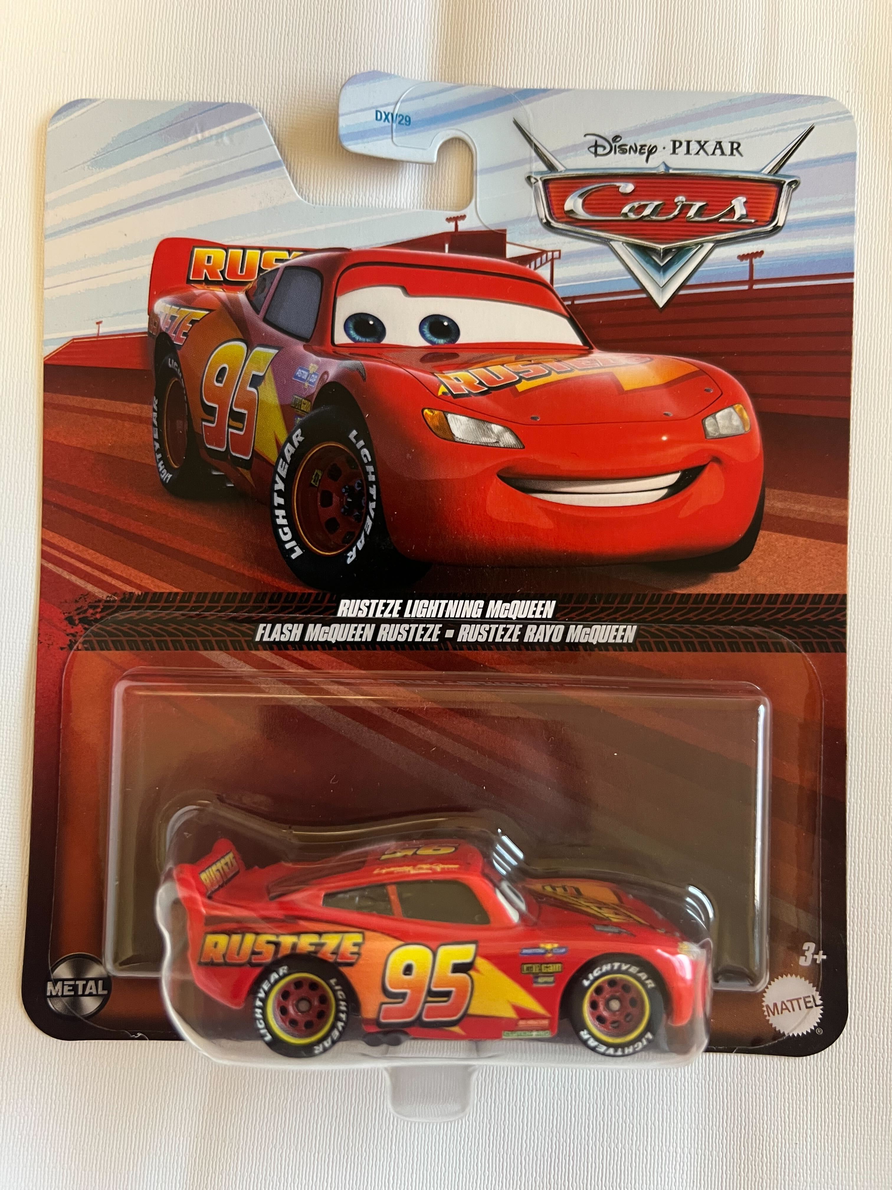Rusteze Lightning McQueen Disney Pixar Cars Character Diecast 1:55 ...