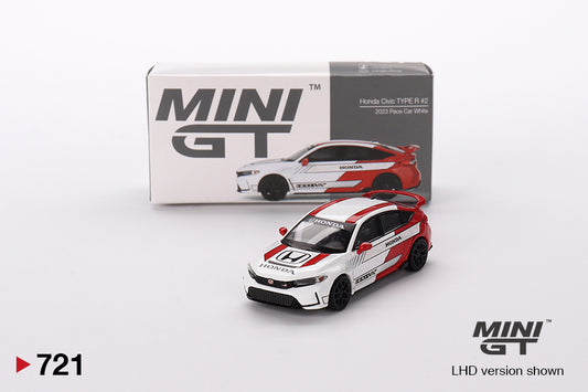 Honda Civic Type R No.2 2023 Pace Car White