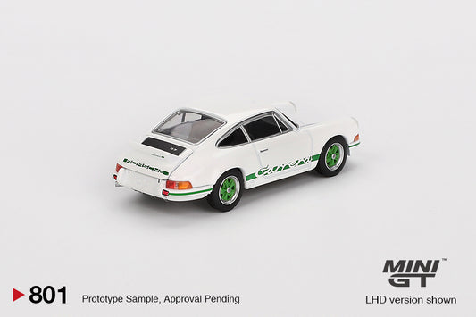 Porsche 911 Carrera RS 2.7 Grand Prix White with Green Livery