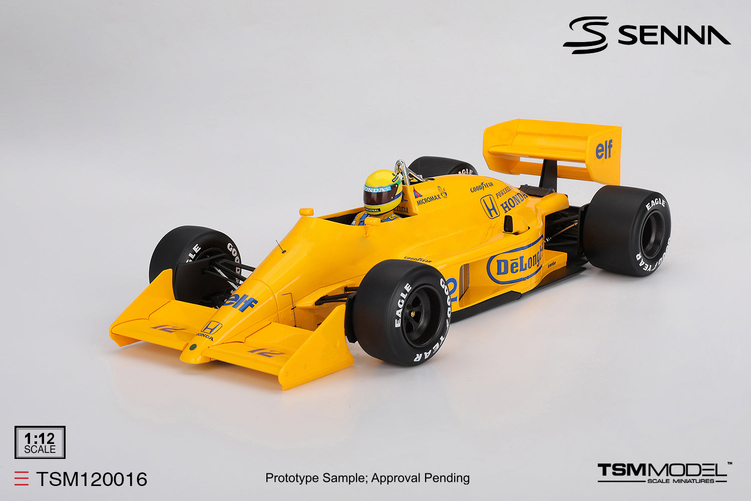Lotus 99t No.12 Ayrton Senna 1987 Monaco Grand Prix Winner