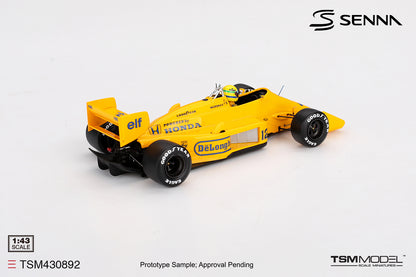 Lotus 99T No.12 Ayrton Senna Monaco Grand Prix Winner