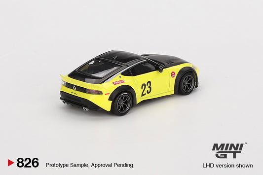 Nissan Z LB Nation Works Ikazuchi Yellow