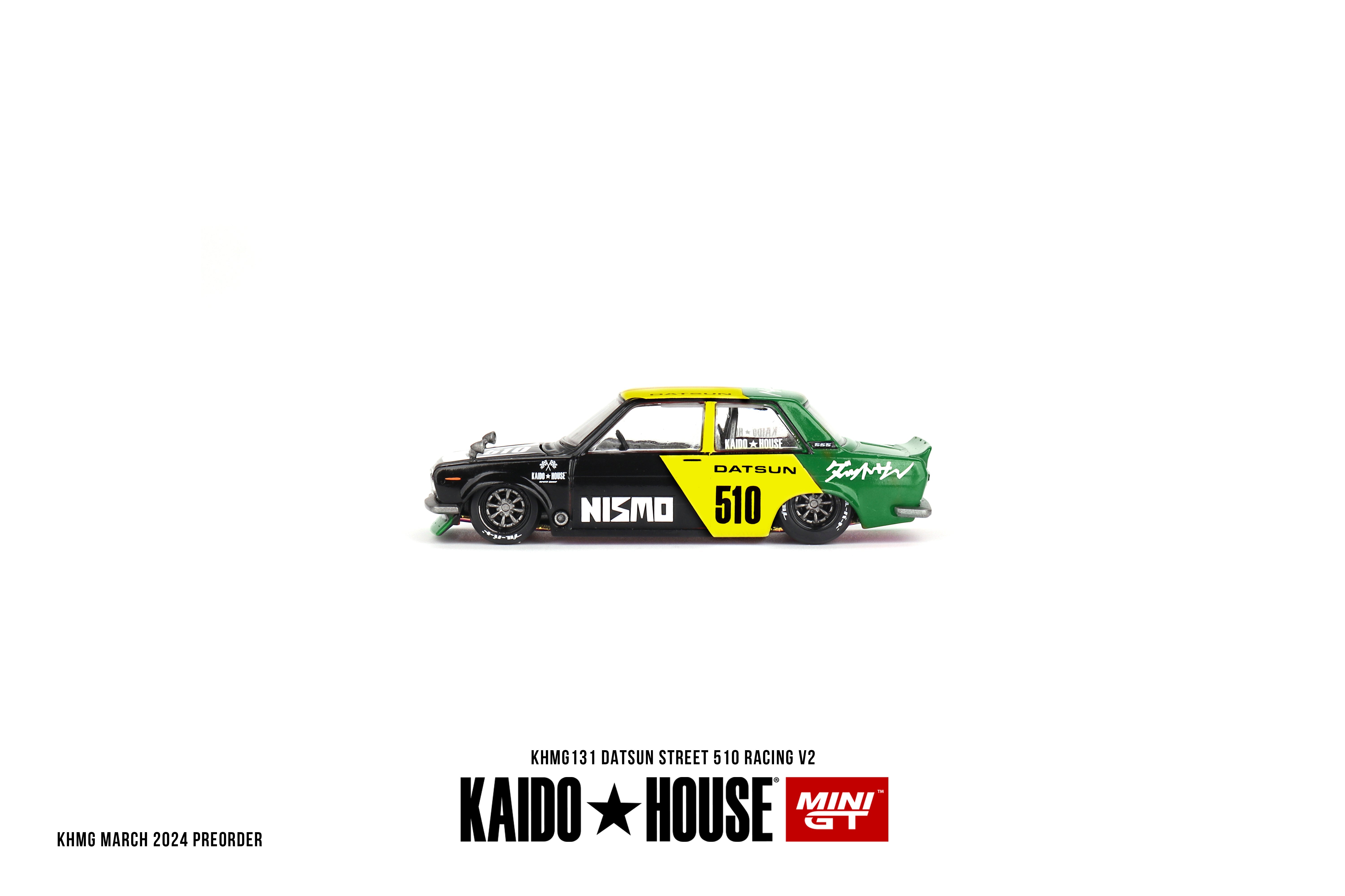 Mini GT x Kaido House Datsun Street 510 Racing V2 1:64 Diecast