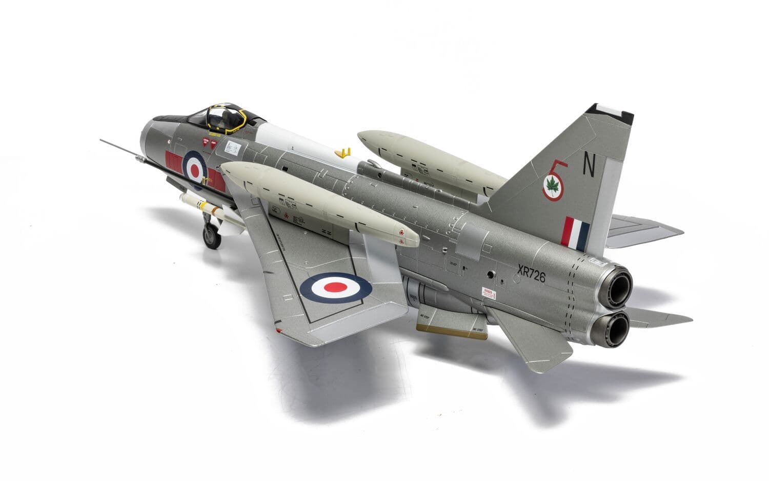 English Electric Lightning F.6 XR726/N RAF No.5 Squadron Binbrook Wing