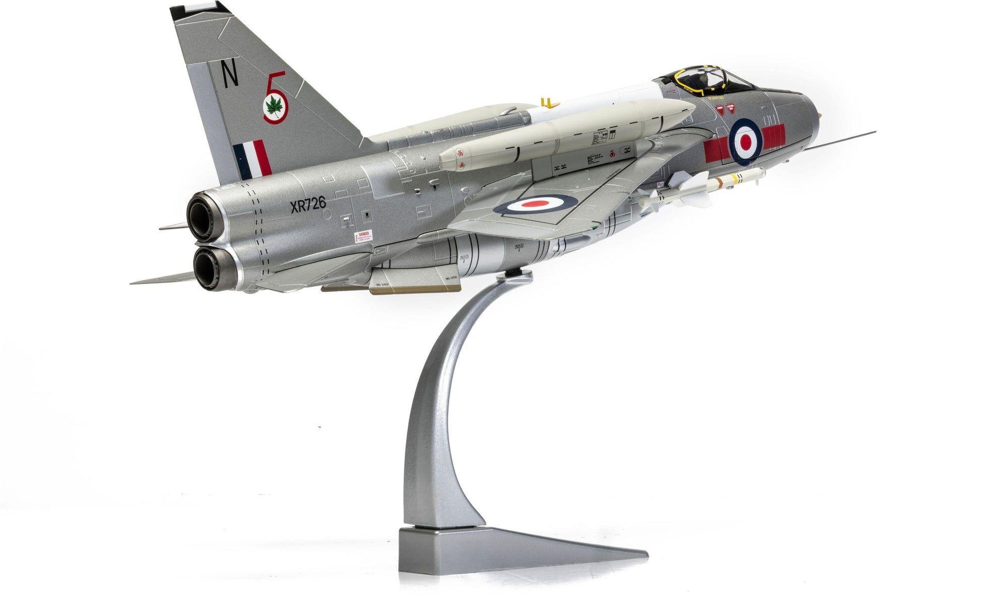 English Electric Lightning F.6 XR726/N RAF No.5 Squadron Binbrook Wing