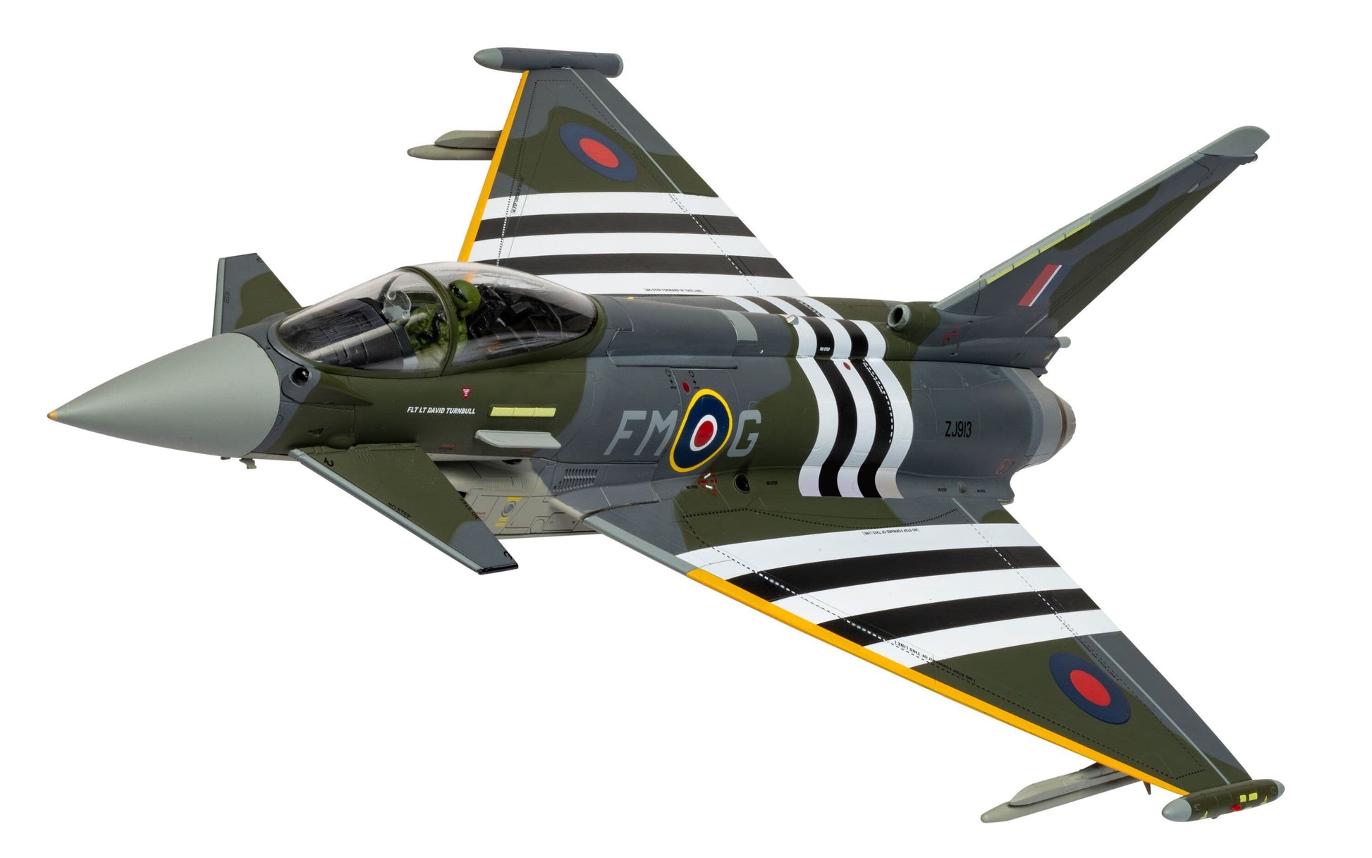 Eurofighter Typhoon FGR4 ZJ913 FM-G Flt Lt David Turnbull RAF No.29 Squadron