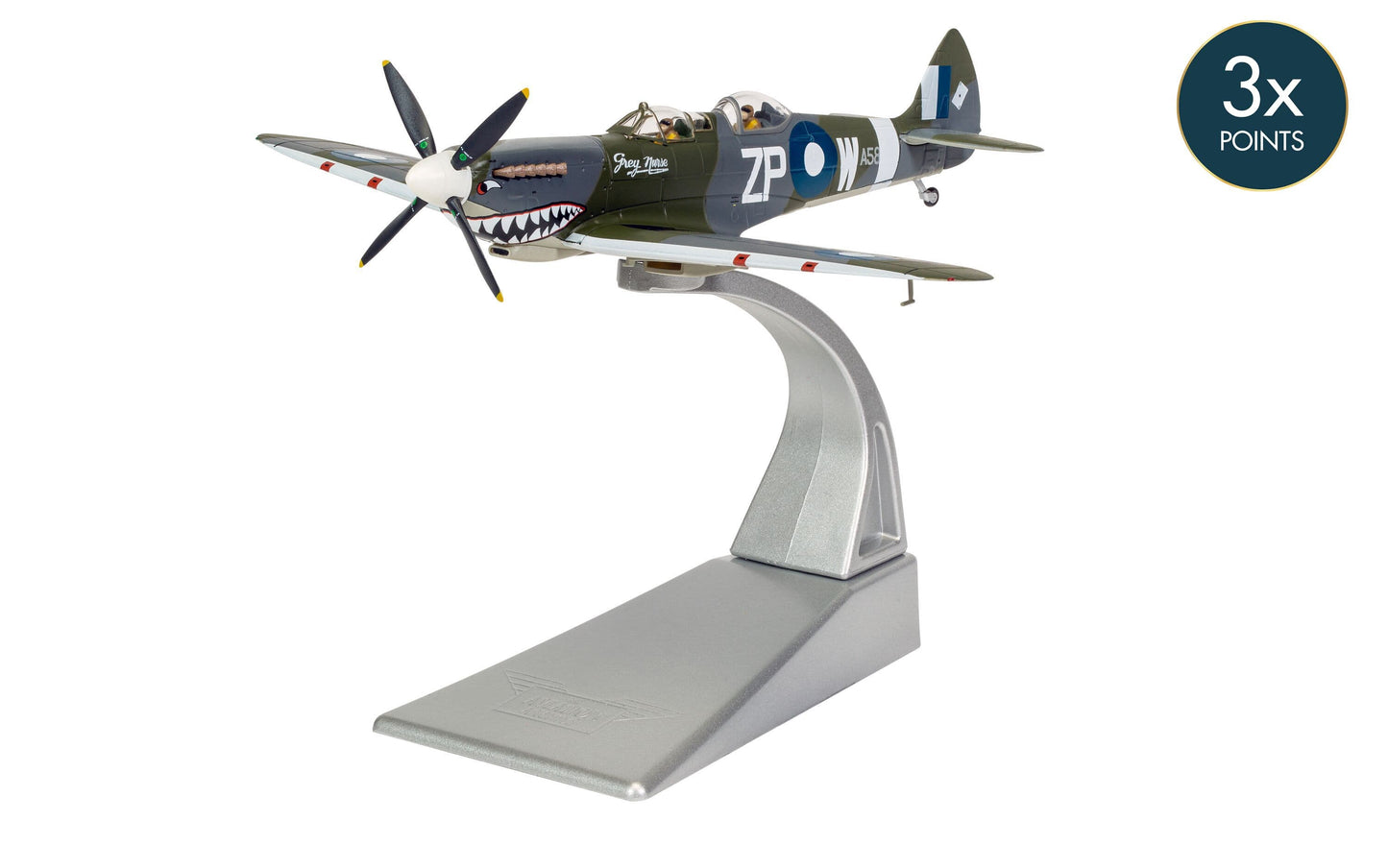 Supermarine Spitfire T.9 TE308 'Grey Nurse' Sharkmouth