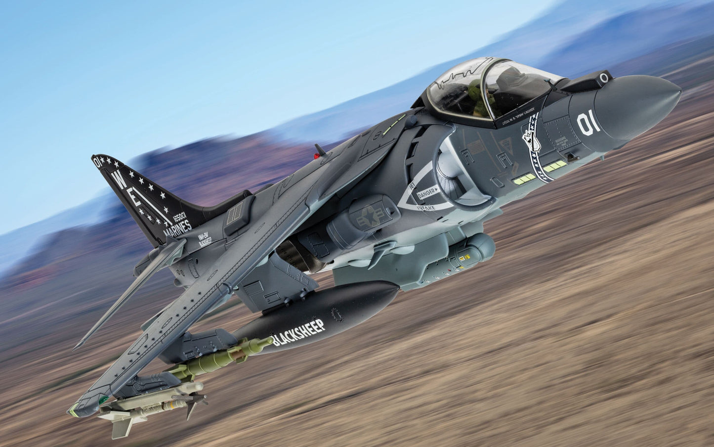 McDonnell Douglas AV-8B+ Harrier II VMA-214 'Black Sheep'