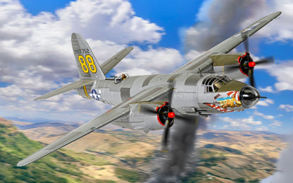 Martin B-26 'Miss Arkansas' BN88 Lampman 444BS/320BG USAAF