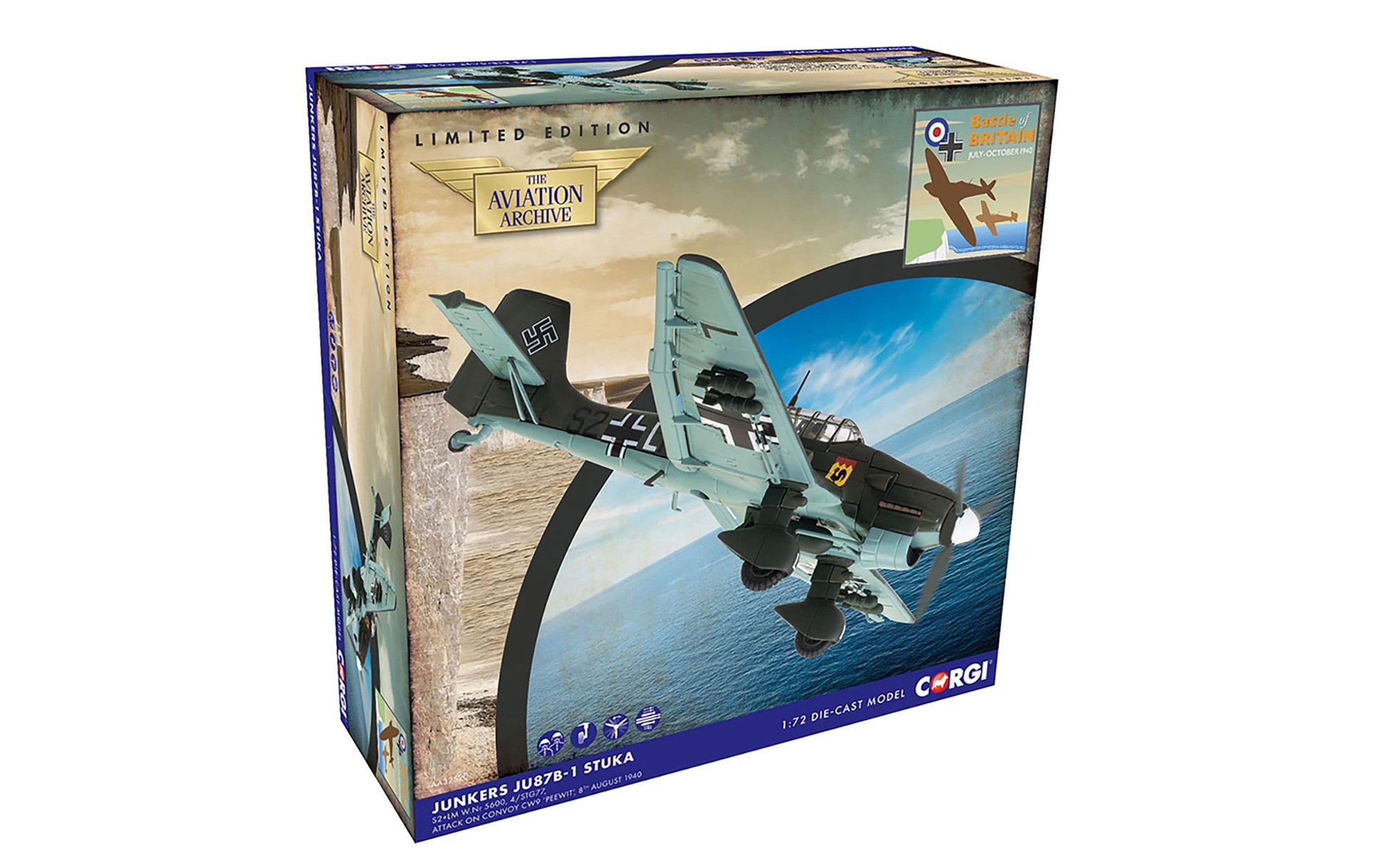 Junkers Ju87B-1 Stuka Uffz Pittroff and Uffz Schubert