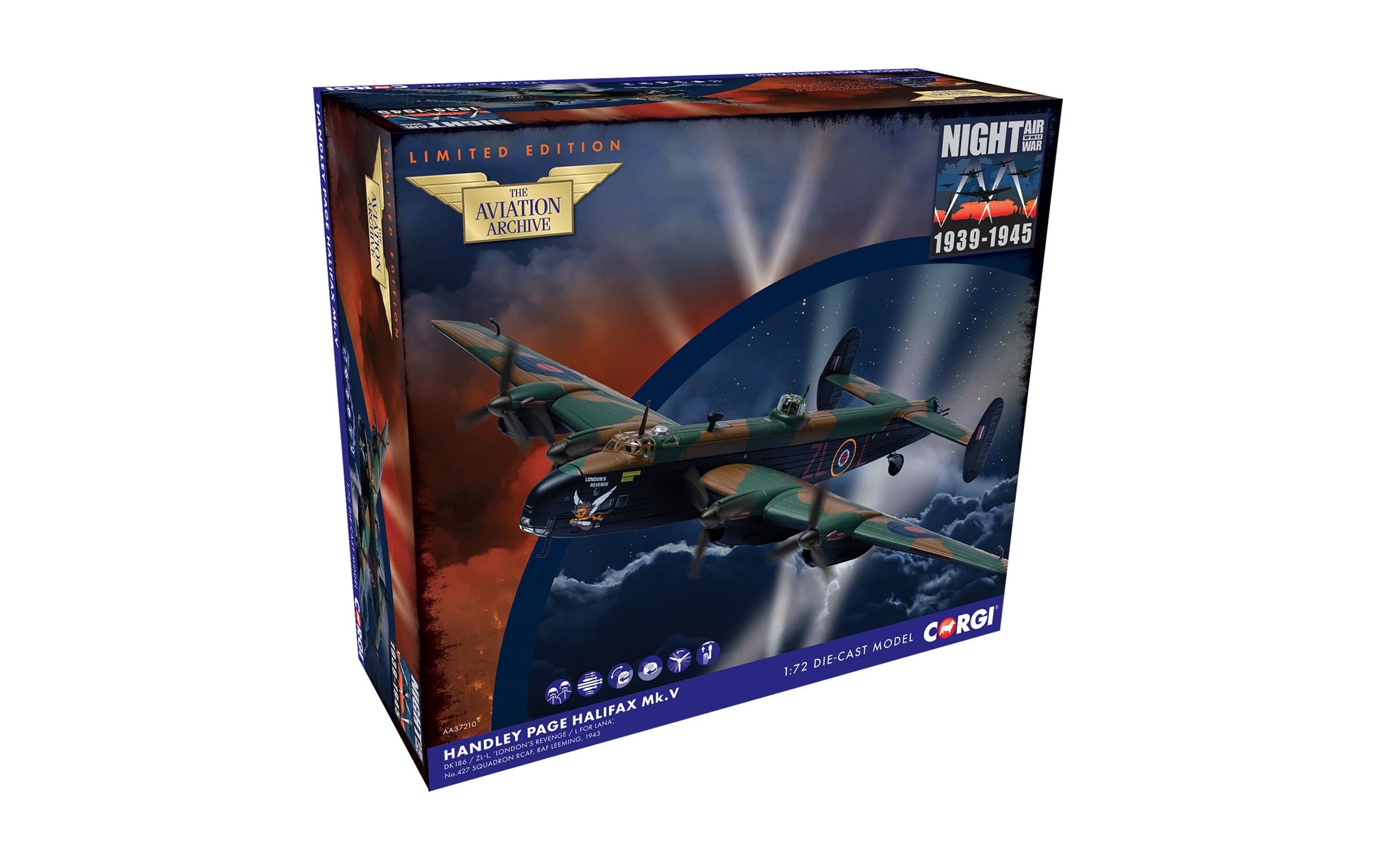 Handley Page Halifax MkV 'London's Revenge' L for Lana