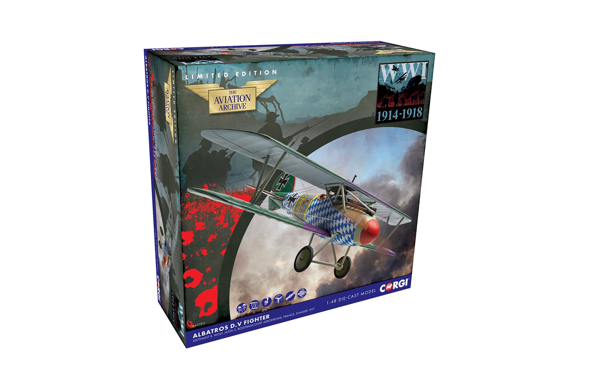 Albatros D.V Ltn.d.R Wolf Jasta 5