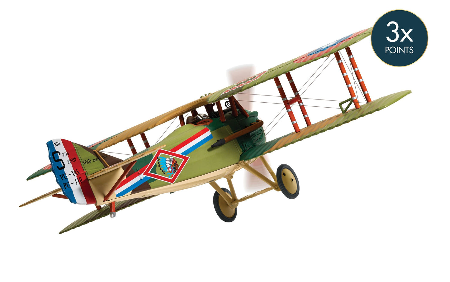 SPAD S.XIII No.S.7714 Captain Robert Soubiran, 103rd Aero Squadron, USAS