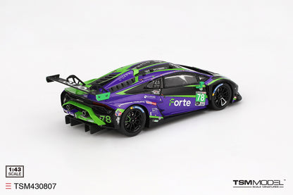 Lamborghini Huracán GT3 Evo2 No.78 Forte Racing IMSA