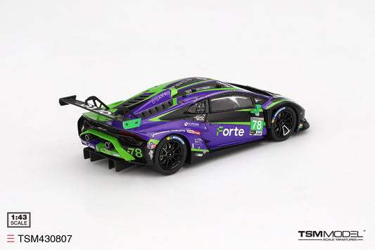 Lamborghini Huracán GT3 Evo2 No.78 Forte Racing IMSA