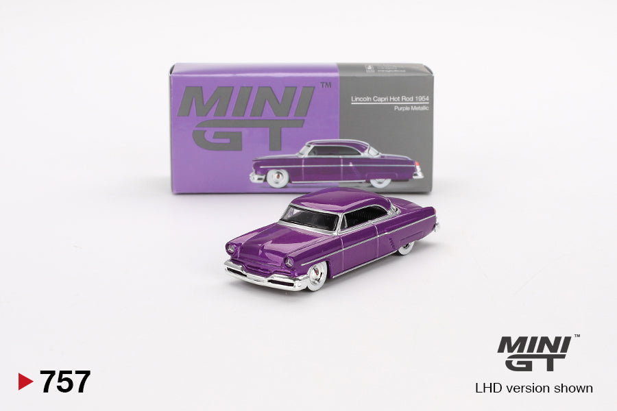 Lincoln Capri Hot Rod 1954 Purple Metallic