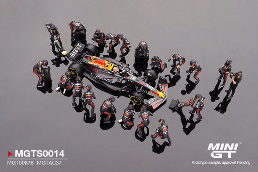 Oracle Red Bull RB19 No.1 Verstappen F1 2023 Japanese GP Pit Crew Set