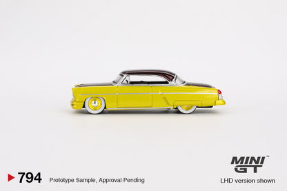 Lincoln Capri Hot Rod 1954 Lime Yellow