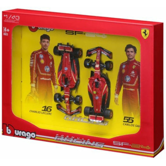 Ferrari SF-25 Hamilton and Leclerc Team Two Pack