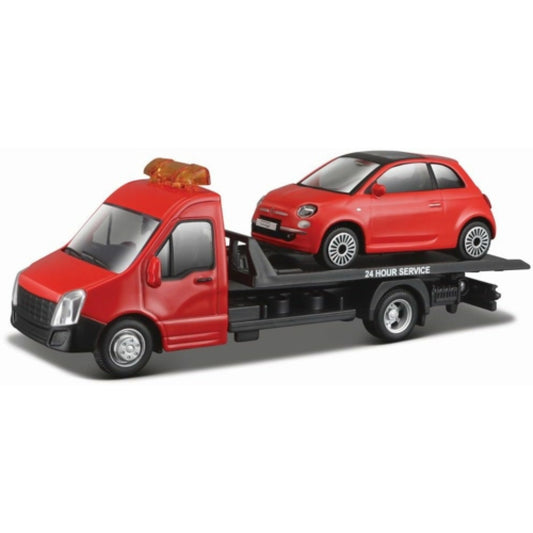 Breakdown Flatbed with Fiat 500