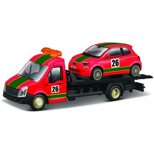 Flatbed Transporter with Fiat 500e No.26