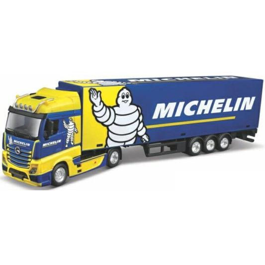 Mercedes-Benz Actros Gigaspace Michelin Street Fire Haulers with Trailer