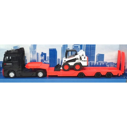 Mercedes Lowloader and Bobcat