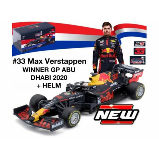 Red Bull RB16 No.33 Verstappen Abu Dhabi Winner 2020