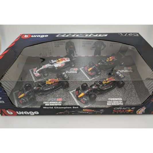Red Bull Racing F1 Set Verstappen RB19, RB18, RB16B