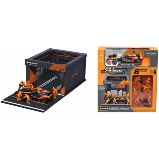 McLaren MCL39 No.81 Pit Pass Diorama Oscar Piastri 2025